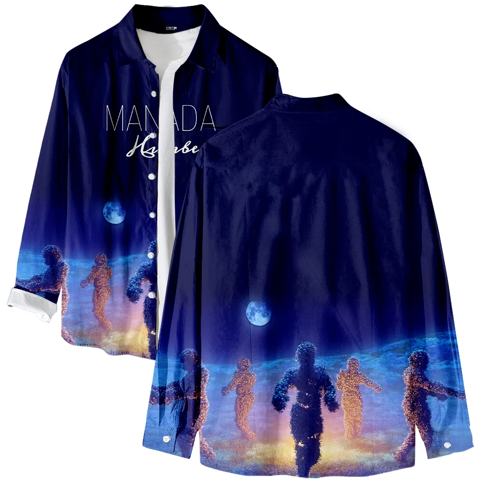 Рубашки с длинными рукавами Humbe Рубашка v-образным вырезом и отложным воротником