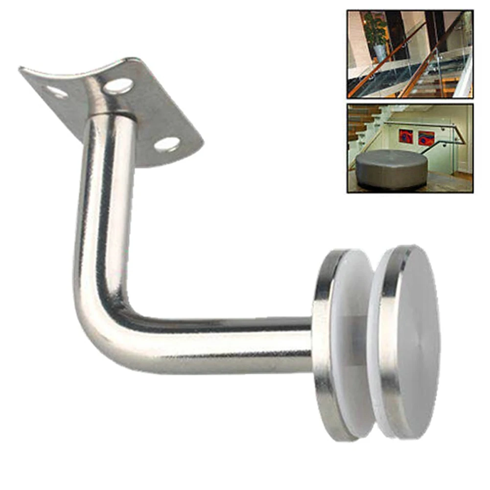 

Stainless Steel Stair Handrail Brackets Support Fastener Bend/Flat Stairs Wall Support Holders Glass Fixed Bent Bracket Access