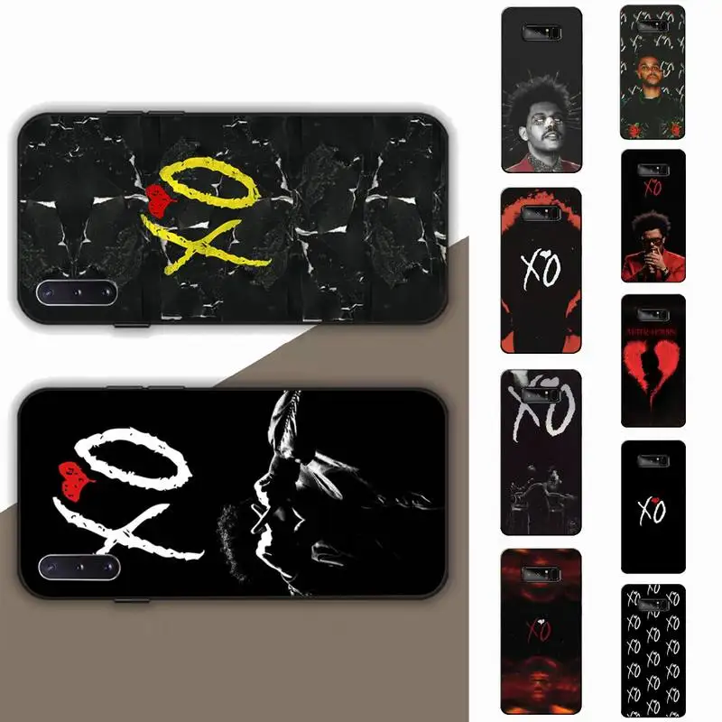 

The Weeknd XO Phone Case for Samsung Note 5 7 8 9 10 20 pro plus lite ultra A21 12 72