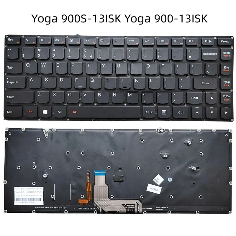 

Новая клавиатура с английской раскладкой для ноутбука Lenovo YOGA 4 Pro YOGA 900 900-13ISK 900s-13isk