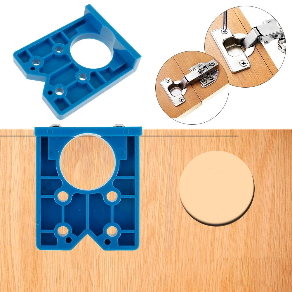 Шаблон позиционирования отверстий 35 мм скрытая направляющая для кухонных дверей