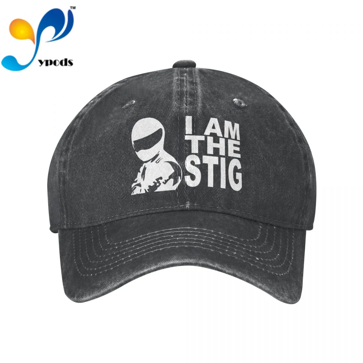 

I Am The Stig Denim Baseball cap Snapback Hats Autumn Summer Hat for Men Women Caps Casquette hats