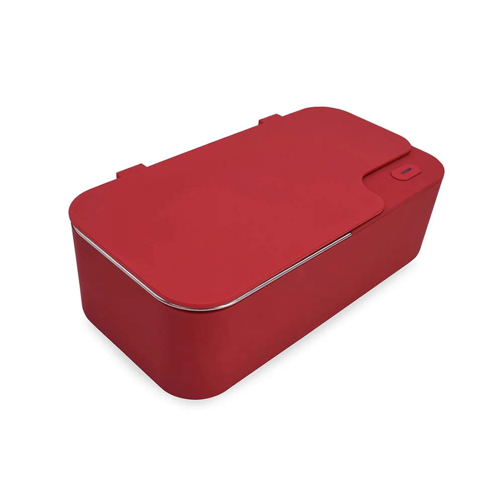 

Portable household SUS304 mini portable glasses jewelry watch denture ultrasonic cleaner