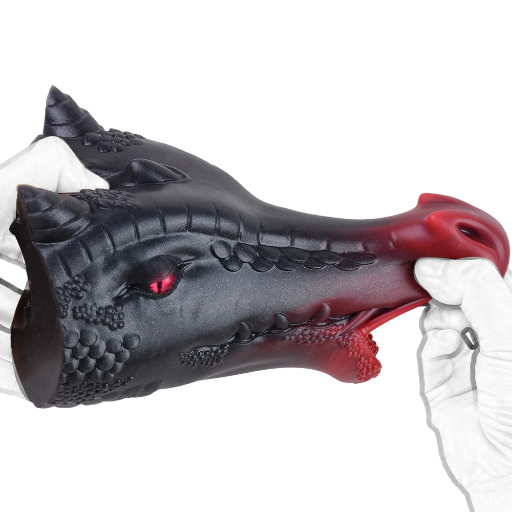 GEEBA Фэнтези Животное Дракон Рот Мужской Мастурбатор Реалистичная