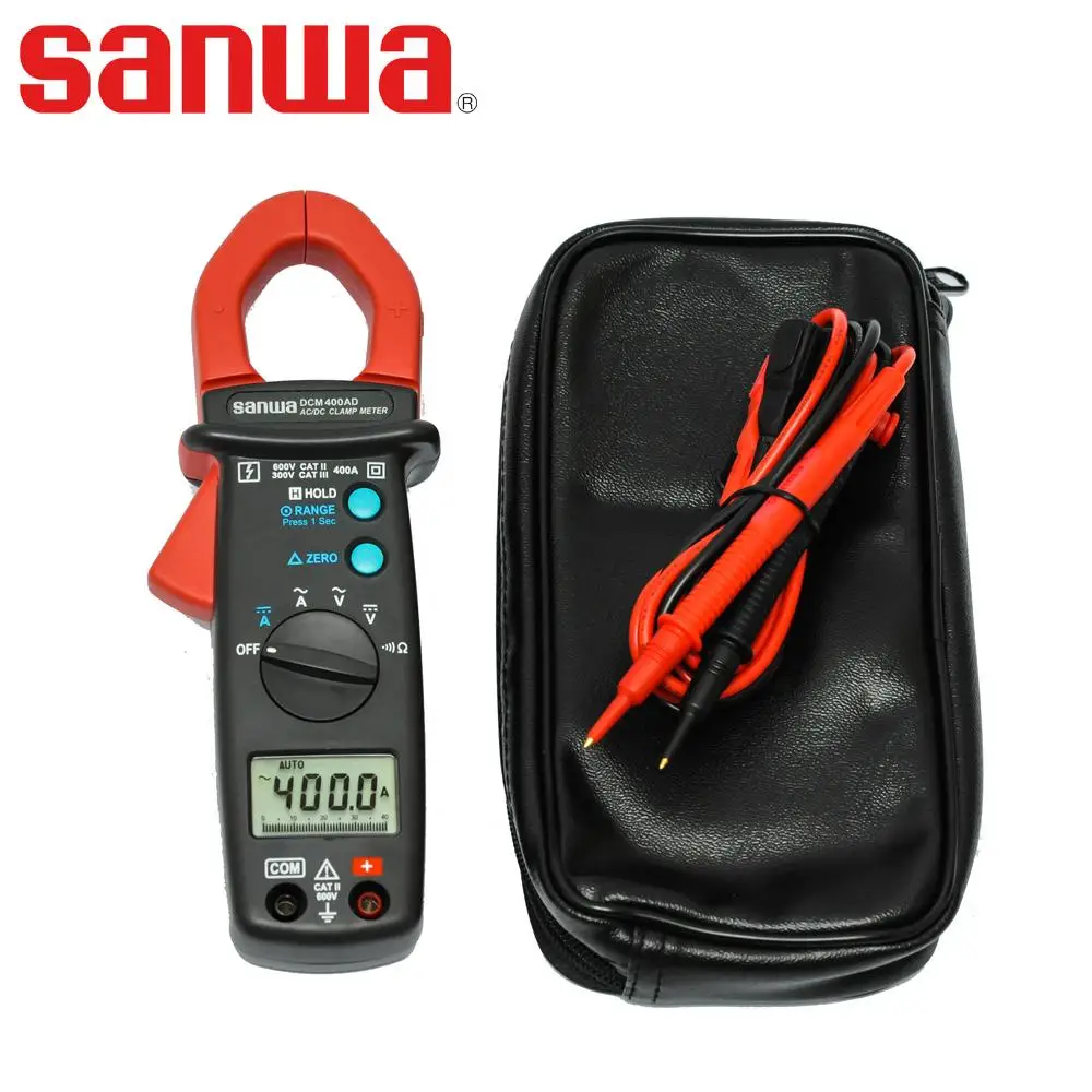 Цифровой зажим Sanwa DCM400AD