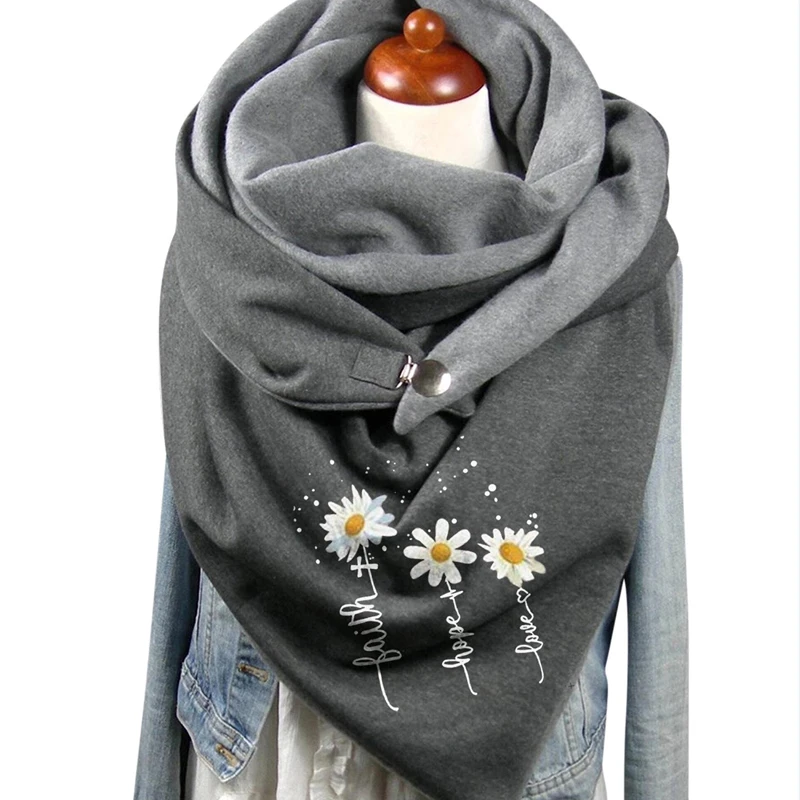 

Animal cartoon pattern Print 3D Printed Scarf and Shawl Warm for Women and Men