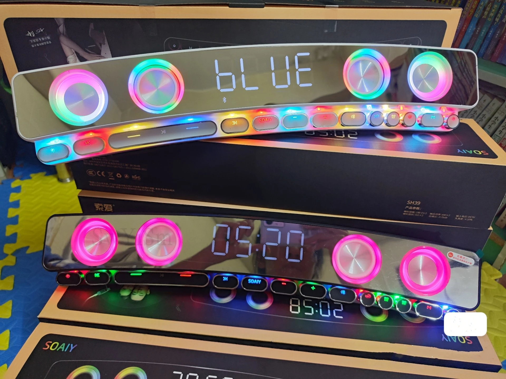 Сабвуфер SOAIY SH39 цвет в ассортименте