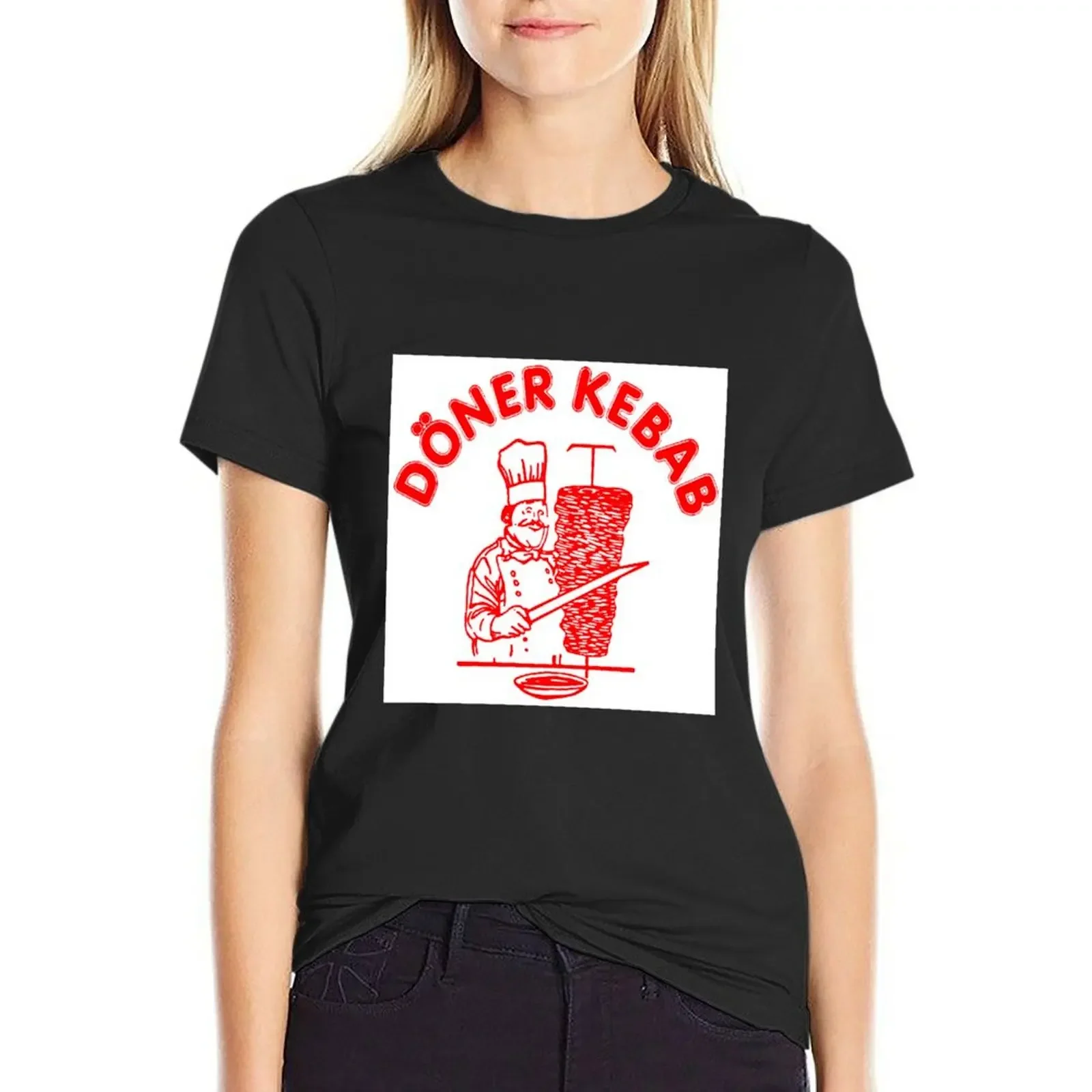 Оригинальная футболка Doner Kebab 12 с принтом животных для девочек одежда в стиле