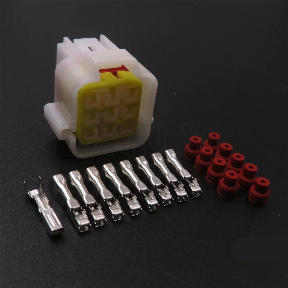 

1 комплект, 9-контактная автоматическая док-станция, автомобильный разъем электрического провода, разъем переменного тока в сборе, автомобильный водонепроницаемый адаптер FW-C-9M-B FW-C-9F-B