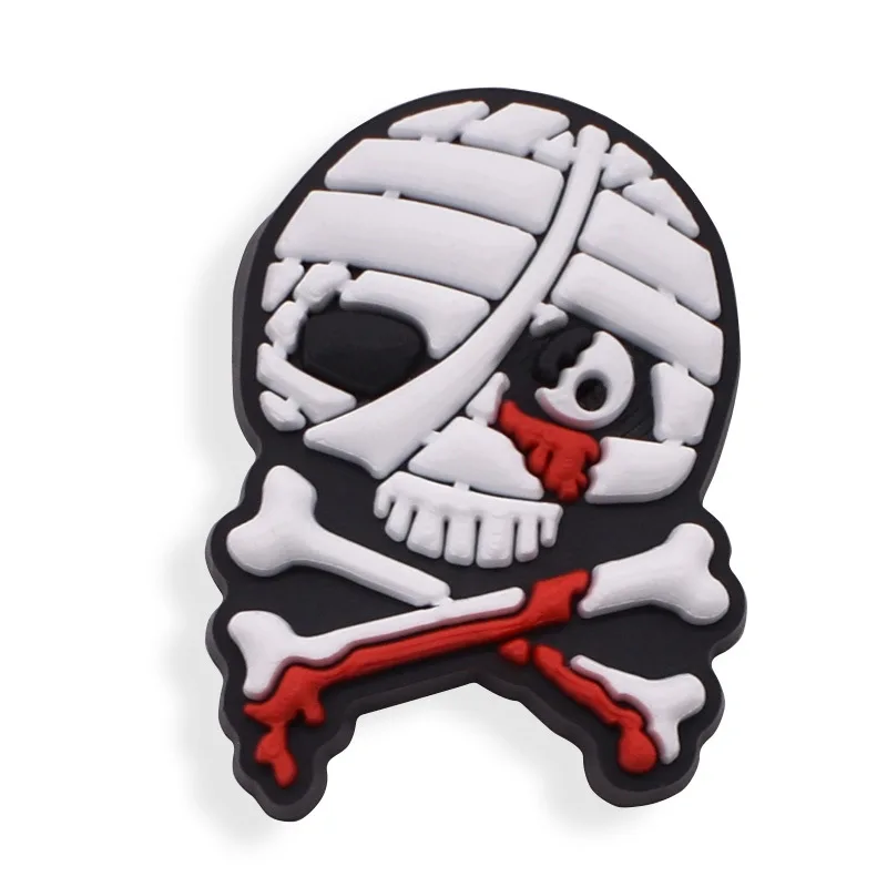 100PCS Halloween Shoe Charms - PVC Shoe Bracelet Wristband Accessories for Girl Boys Adults Men Women Party Favor Gifts