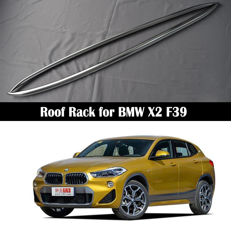 

OEM style Roof Rack For BMW X2 F39 2018-2022 Rails Bar Luggage Carrier Bars top Cross bar Rack Rail Boxes Aluminum alloy