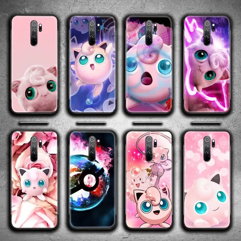 

Pokemon Jigglypuff Phone Case for Redmi 9A 9 8A Note 11 10 9 8 8T Pro Max K20 K30 K40 Pro
