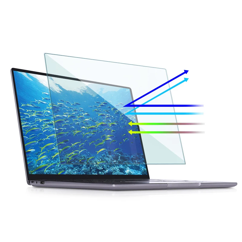 Screen Protector Anti-blue Light For Laptop 14 15.6 17 12 13 inch Computer Anti-reflective/Glare Radiation protection Matte Film