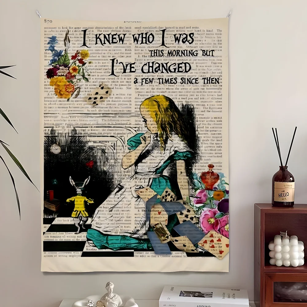 Гобелен A-Алиса в стране чудес идеально подходит для дома и гостиной декор