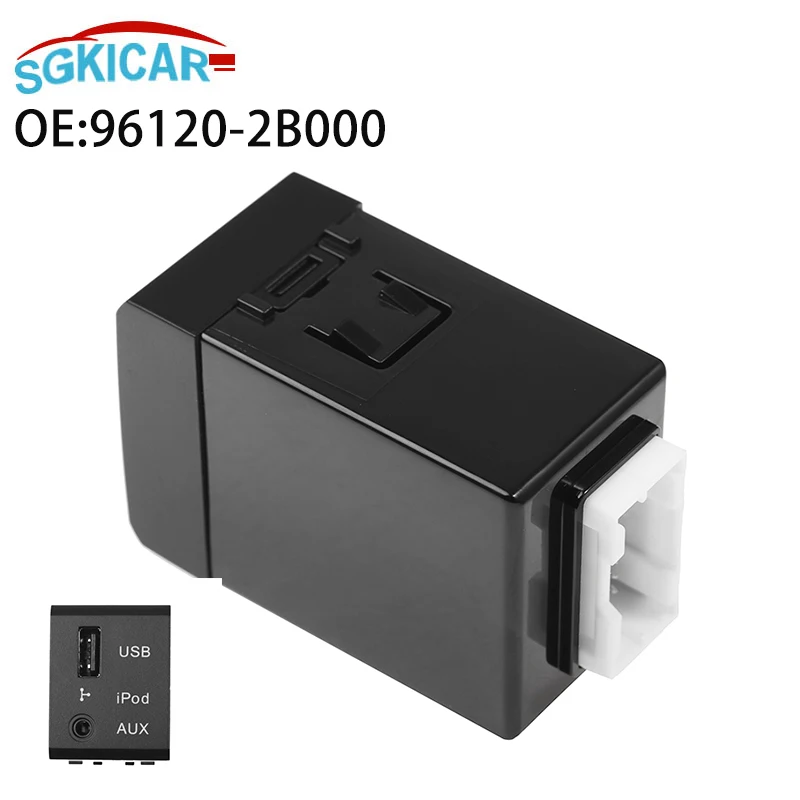 Фото ODiDiO 961202B000 96120-2B000 USB-порт AUX аудиоразъем в сборе для Hyundai Santa Fe 2007-2012 №1