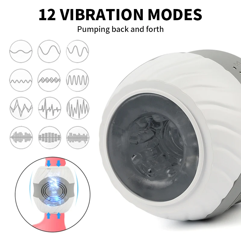 Автоматический Электрический поршень с вращающейся присоской мужской минет