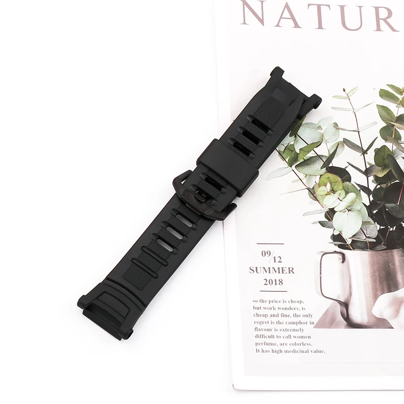 Resin strap suitable for Casio PRG-130 PRW-1500 3132 3135 Mountaineering series sports strap watch accessories