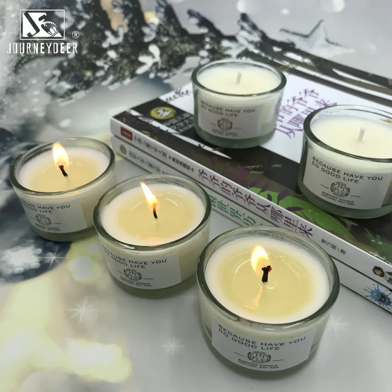 Scented Candles Birthday Gifts 30g Soy Wax Natural plant essential oil Home Decor Yoga Hotel Restaurant Wedding decoration |
