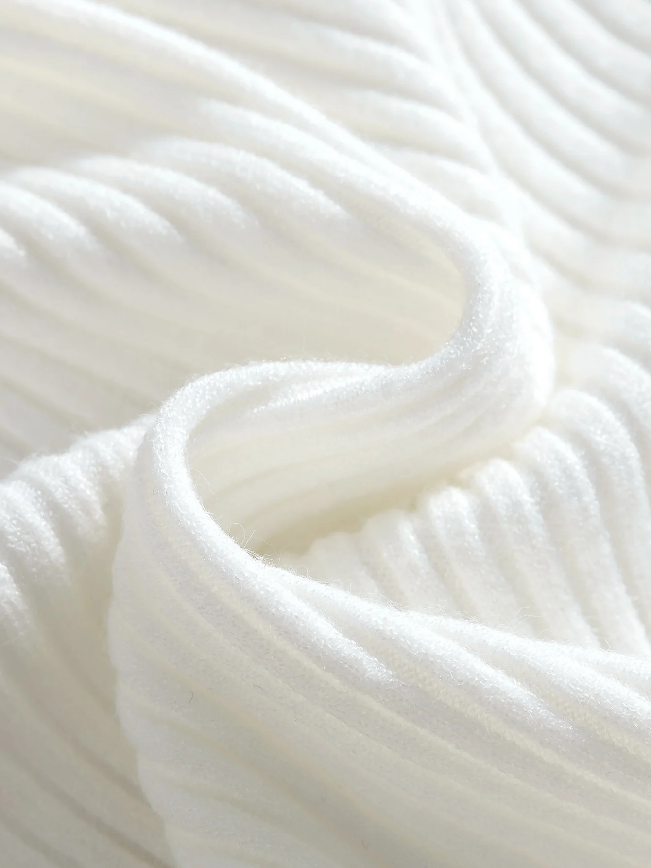 Женский трикотажный свитер GIGOGOU с V-образным вырезом