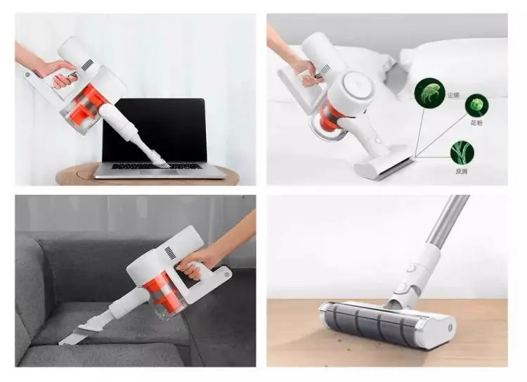 Циклонный ручной пылесос XIAOMI MIJIA Vacuum Cleaner 1C с функциями всасывание 20000 Па