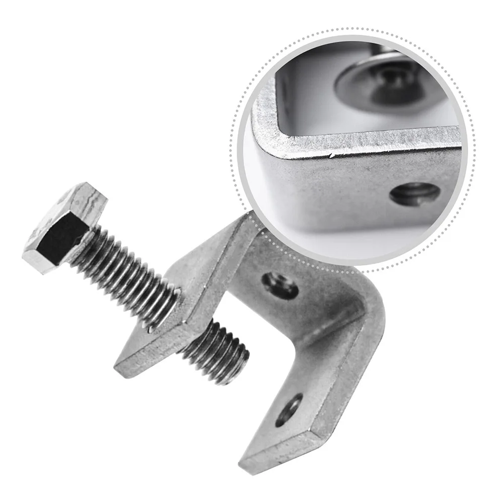 

2pcs Heavy Duty Woodworking Clamp Set 304 Stainless Steel C Clamp Tiger U Clamps Hardware Tools For Welding Carpenter