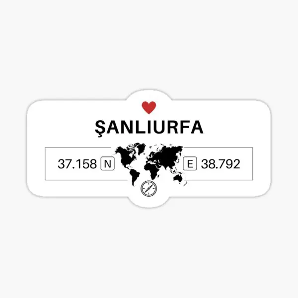 

Sanliurfa Gps Map Sticker Auto Car Paste 17CM