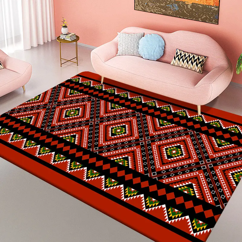 

Напольный коврик в этническом стиле для ванной комнаты, Противоскользящий коврик для входной двери в гостиной, напольный коврик, Декоративный Напольный коврик для детской комнаты