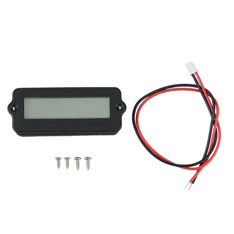 

12V LY6W Lead Acid Battery Capacity Indicator LCD Percentage Display Lithium Battery Monitor Tester Voltmeter