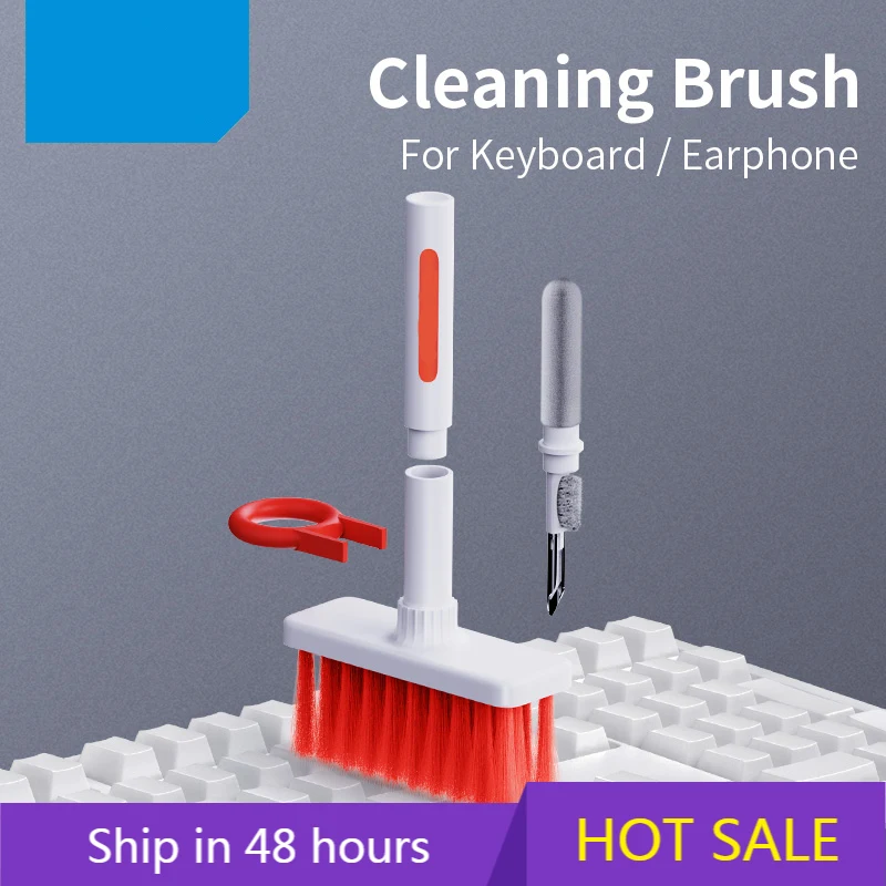

Keyboard Cleaning Brush Computer Earphone Cleaning Keyboard Cleaner keycap Puller kit for PC Air Pro 1 2