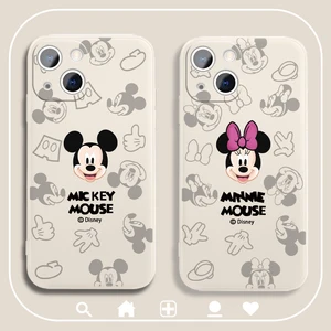 phone csae fashion cute mickey mouse for iphone 11 12 13 pro max 12 13 mini x xs xr max 6 7 8 plus silicone funda celular cover free global shipping