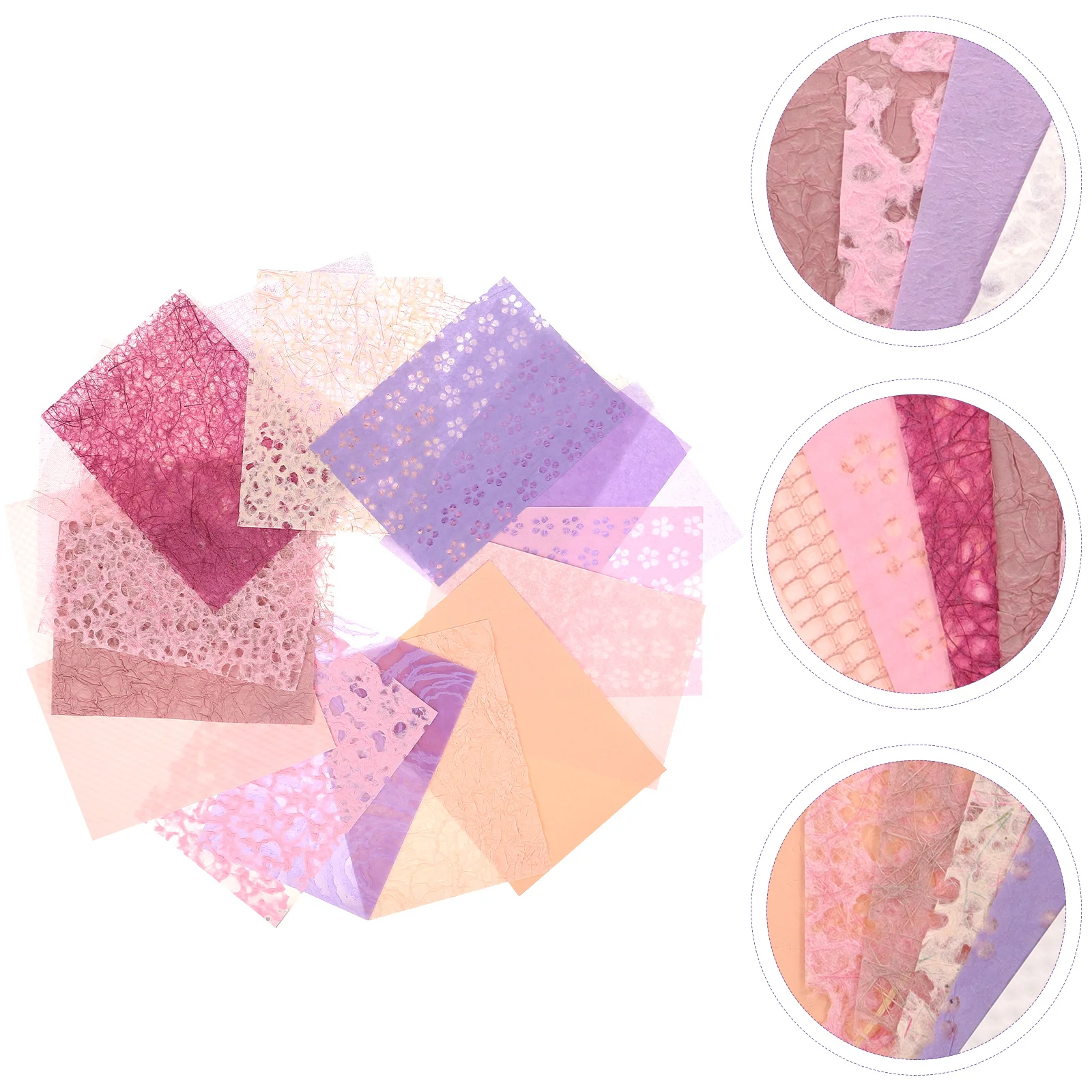 

Paper Notebook Craft DIY Backing Scrapbooking Materials Vintage Decorative Journaling Supplies