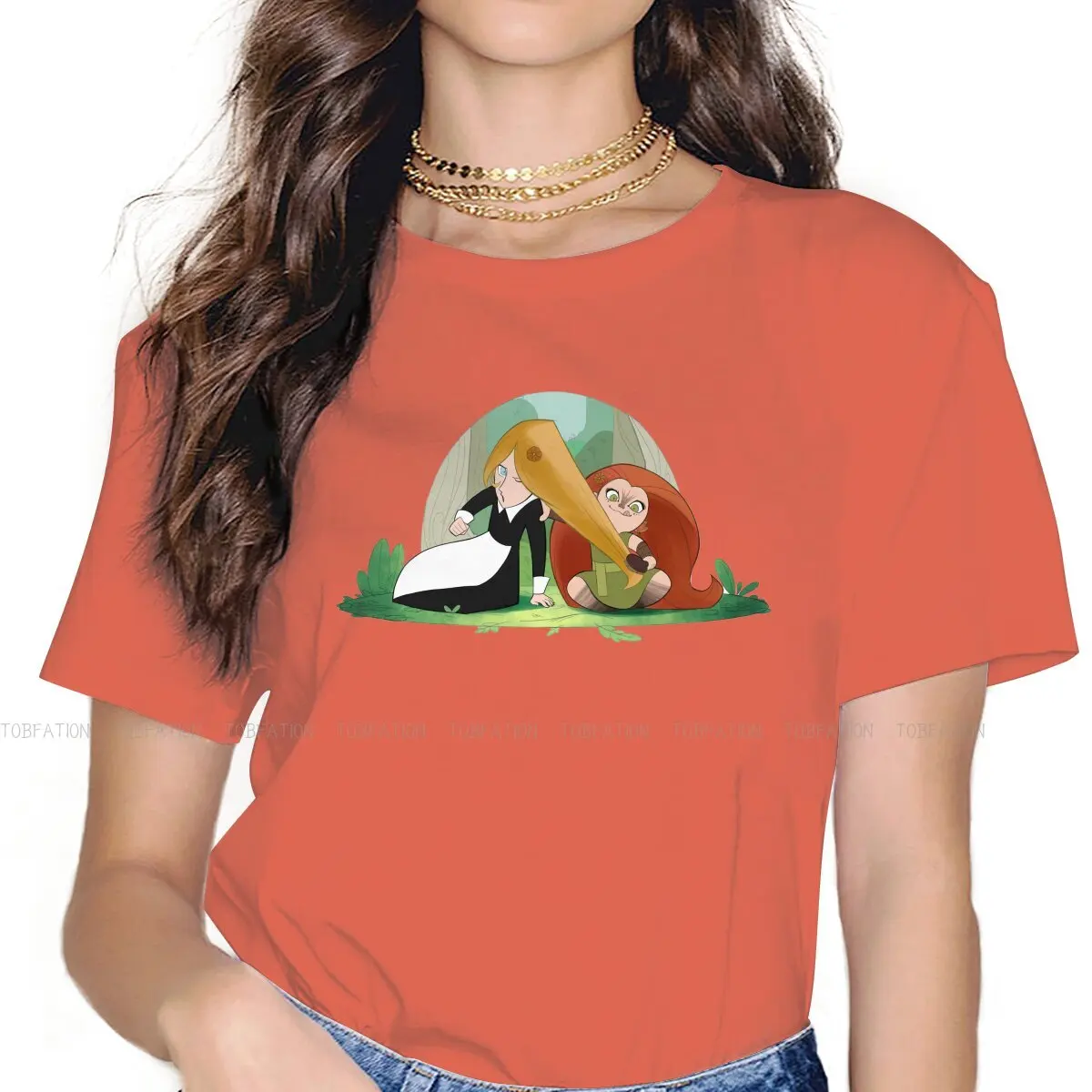 

The Princess Round Collar TShirt Song of the Sea Lost And Coming Home Original T Shirt Woman's Clothes Fashion Plus Size