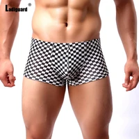 ladiguard mens casual stand pocket shorts sexy fashion plaid short pant 2022 summer new elastic shorts men skinny ultrashorts
