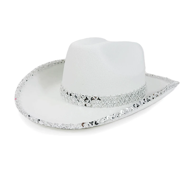 

Ковбойская шляпа Faroot блестящая унисекс