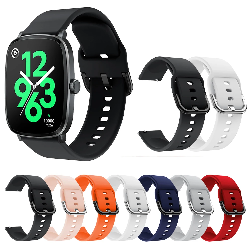 Фото Оригинальный ремешок для часов 20 мм 22 мм для Haylou Watch 2 Pro RS5 R8 S8, браслет для Haylou Solar Plus RT3 Solar LS05 RS4 RT3, ремешок для часов №1