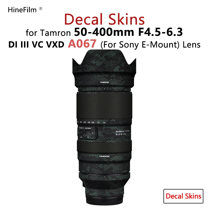 Фото Защитная пленка Tamron 50-400 для объектива Tamron 50-400 мм F/4,5-6,3 Di III VXD FE №1
