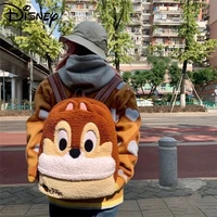 disney backpack autumn and winter new chichititi chipmunk cartoon wild large capacity backpack cute student plush backpack