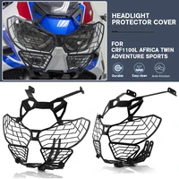 for honda crf1100l africa twin adventure sports 2019 2020 2021 headlight guard protector moto protector grille cover crf 1100 l