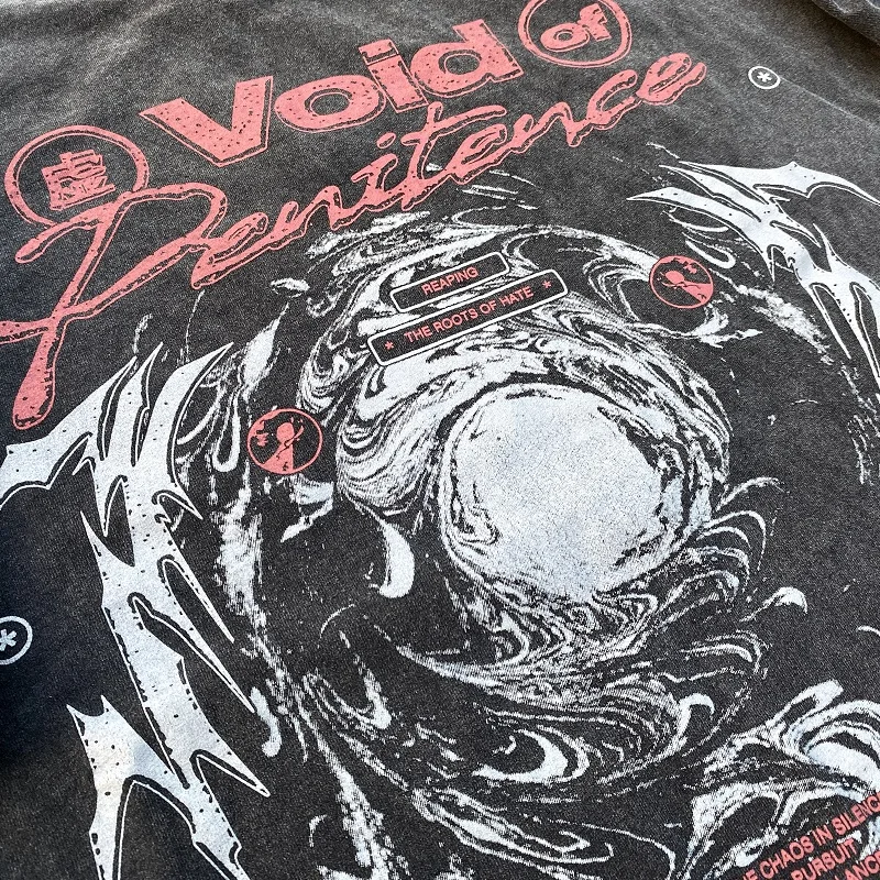 Рисунок 4 - Черные Промытые футболки в стиле