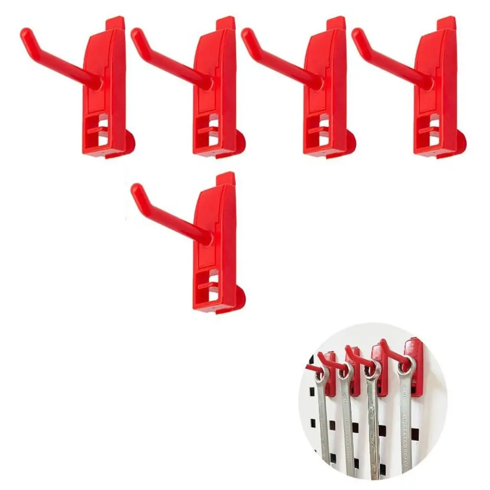 

5 шт. Красные крючки-органайзеры для инструментов ABS