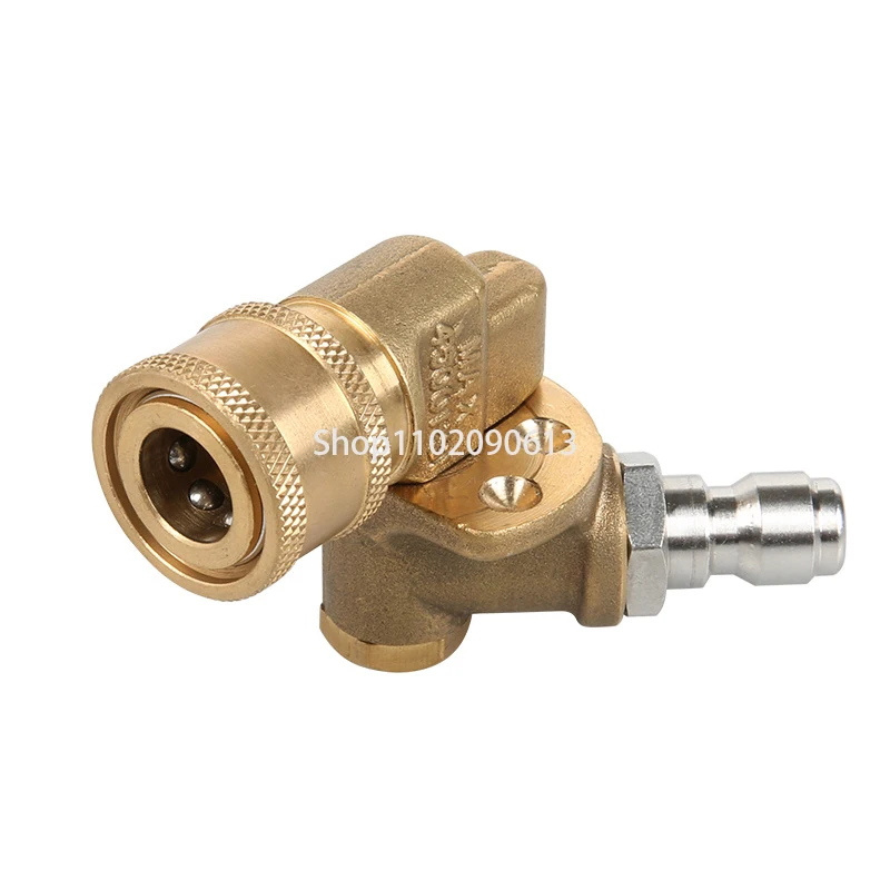 Поворотный соединитель 1/4 дюйма Регулируемый адаптер с 5 насадками-распылителями