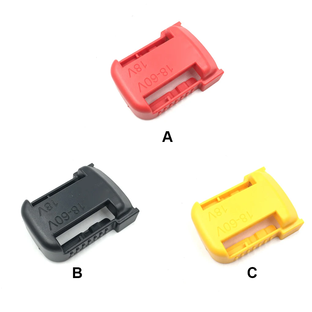 

Battery Storage Rack Portable Shelf-mounted Heavy Duty Bracket Factory Holder Replacement for Dewalt Li-batteries Red