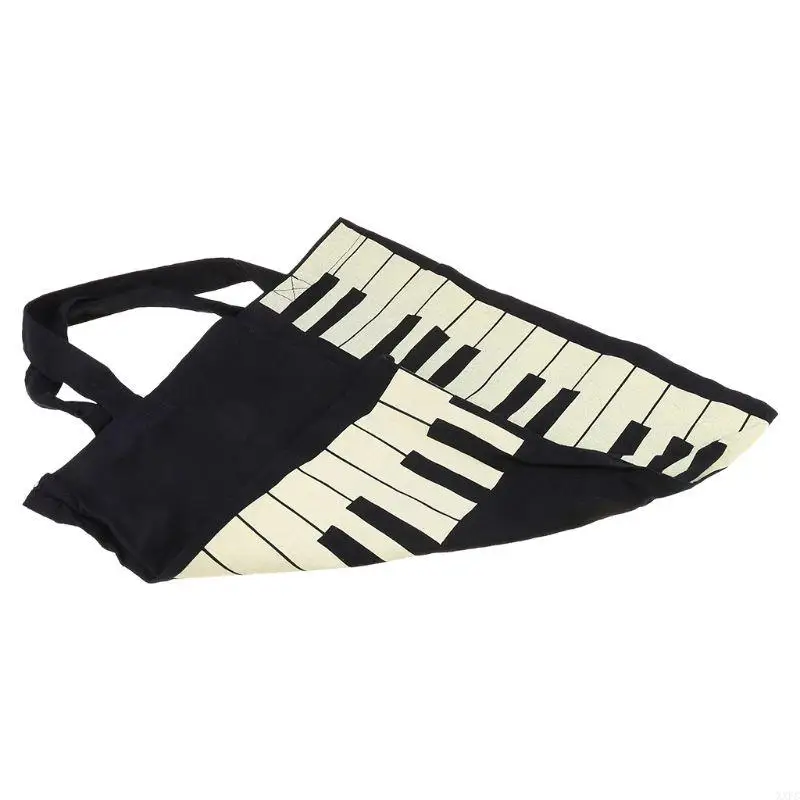 XXFC Hot Fashion Black Piano Keys Music Badbag Тота сумка для покупки сумочка