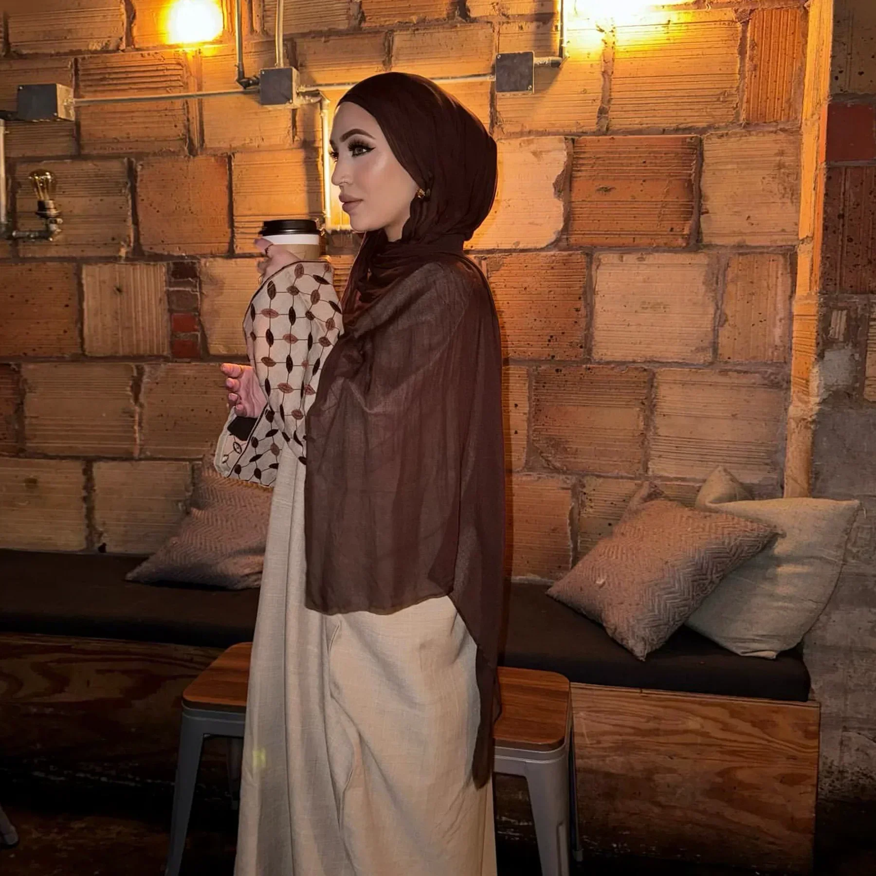 Женское элегантное роскошное платье с крыльями летучей мыши кимоно Дубай