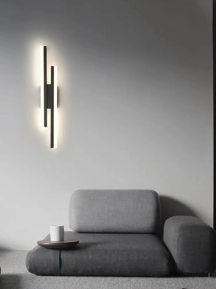 Современный минималистичный роскошный креативный длинный светодиодный