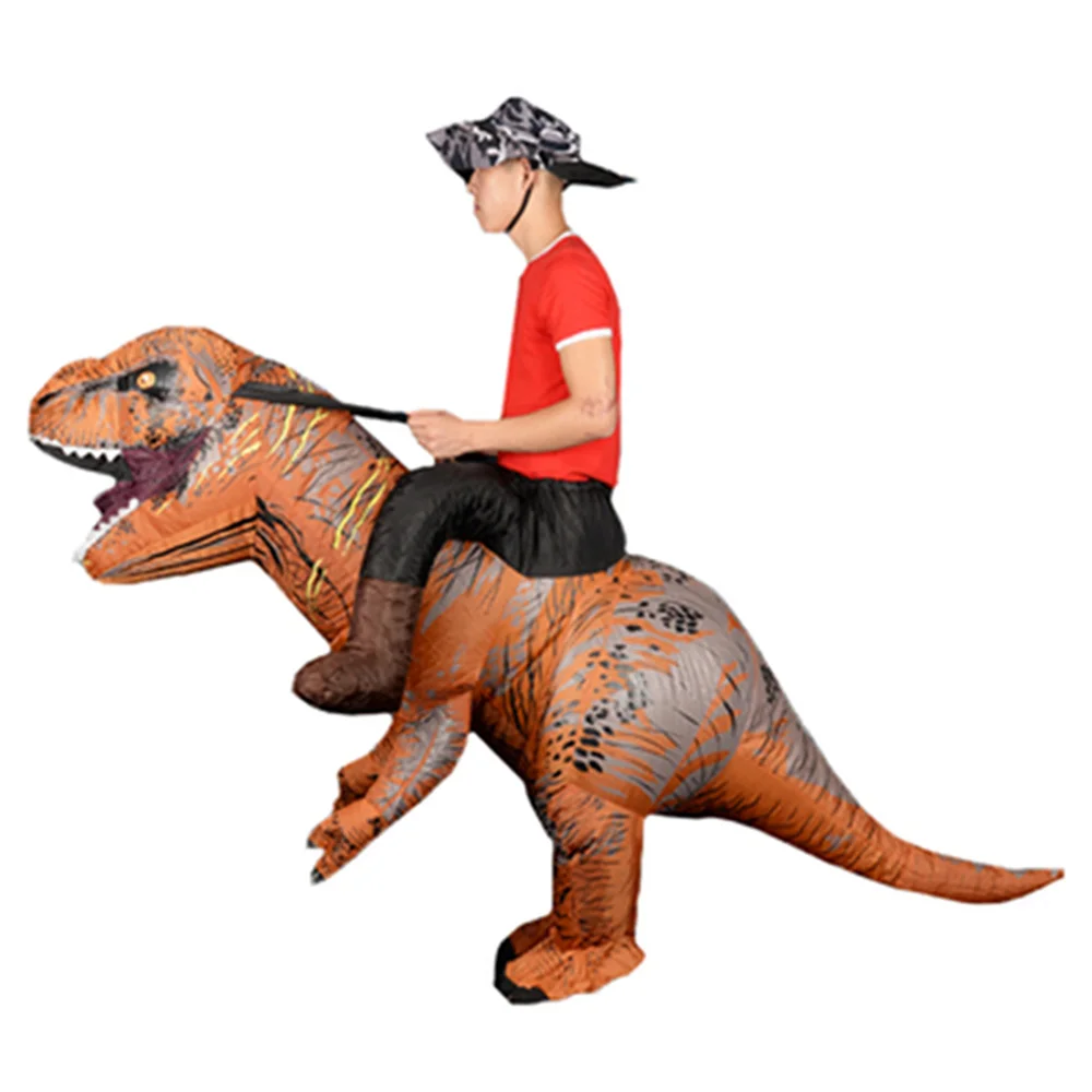 

Funny Mascot Inflatable Dinosaur T REX Anime Halloween Costume Cosplay For Adult Men Women Kids Dino Cartoon Ride on