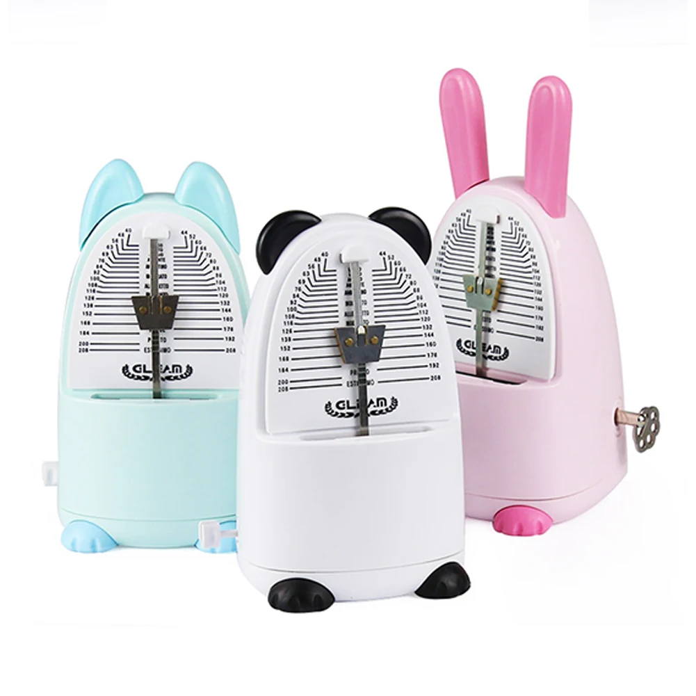 

Universal Portable Cartoon Mechanical Metronome With Mechanism Swinging Pendulum For Piano Guitar Violin Ukulele