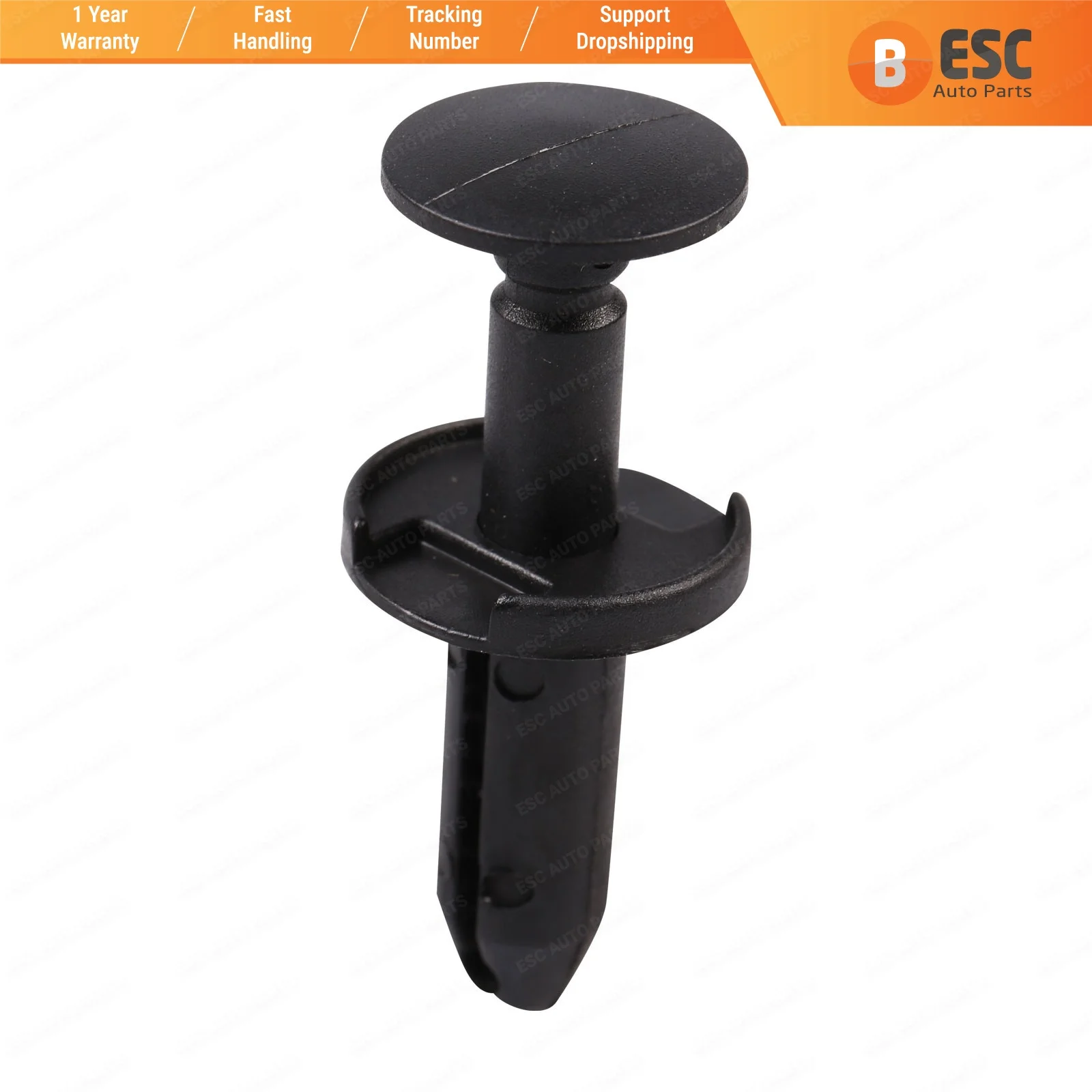 

ESC ECF1635 10 Pieces Fascia Push-Type Retainer for Chrysler : 6504521