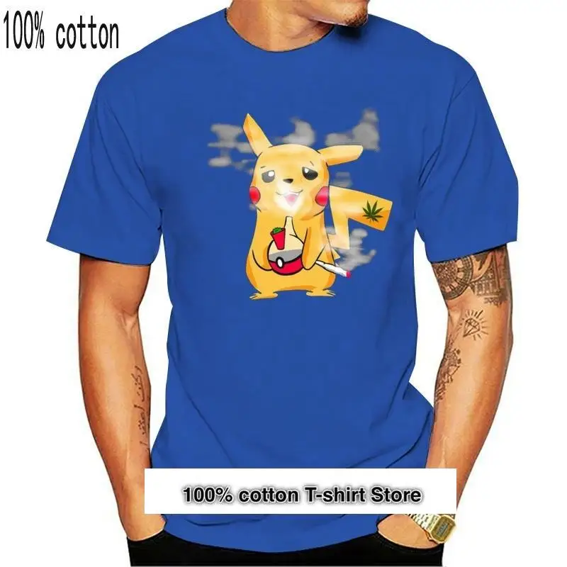 

Ropa de Smokemon Vape Weed Bong Mashup para hombre, camiseta de adulto, Camiseta ajustada de talla grande