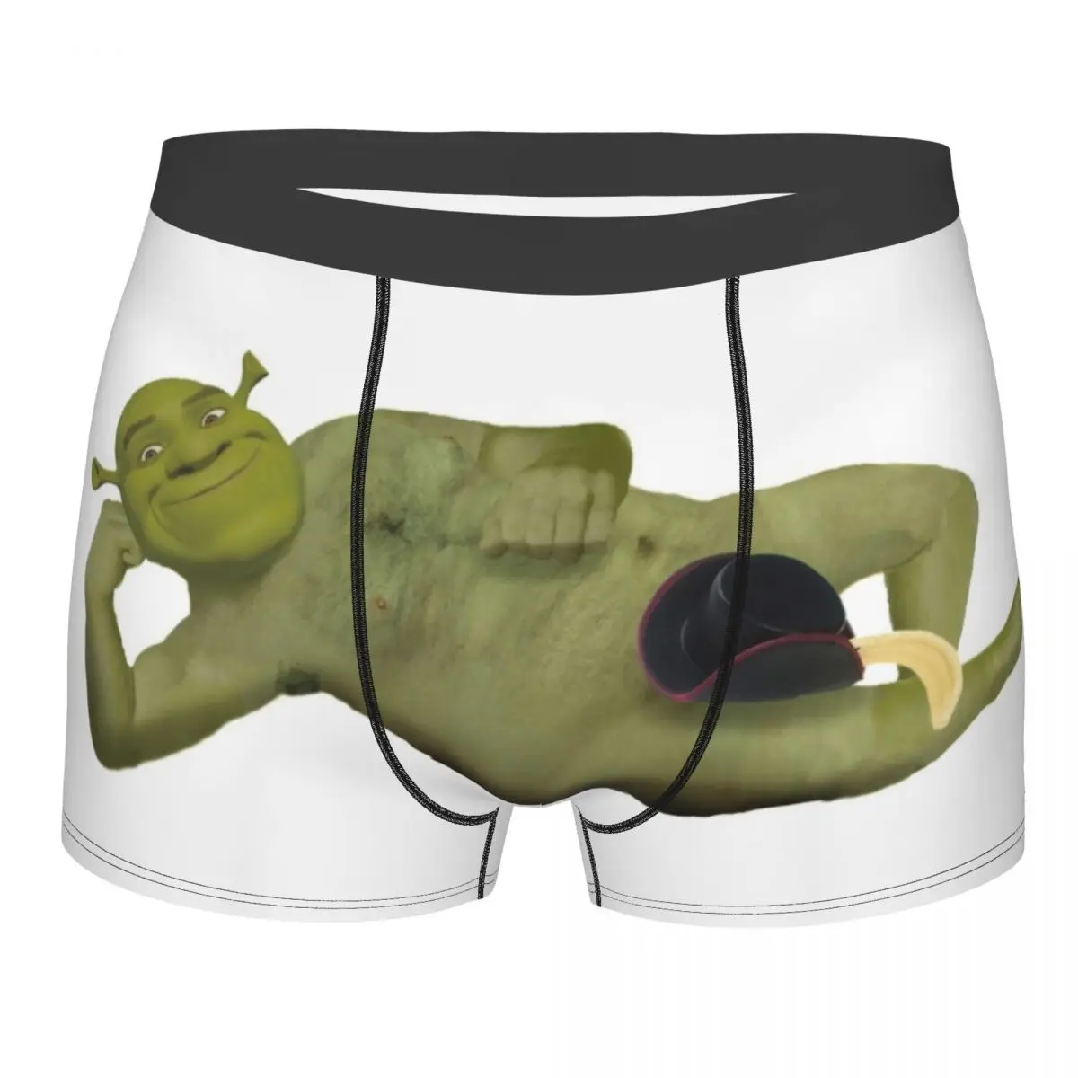 

Humor Boxer Shorts Panties Man Sexy Shrek Awesome Movie Memes Underwear Soft Underpants for Male S-XXL